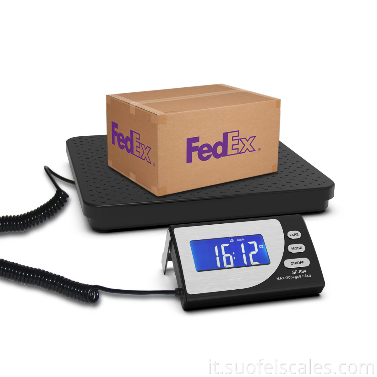 SF-884 200 kg/50G LCD Display Digital Postal Scale